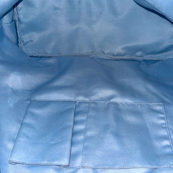 Coach Hadley White Lambskin Leather Duffel Bag removable strap & wristlet NWOT - Picture 6 of 11